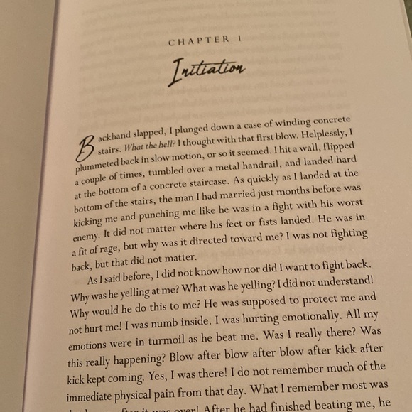 Autographed copy of a survivor story of Domestic Violence Survival! - Picture 3 of 4